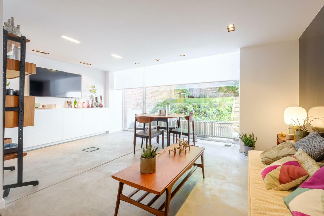 בריסל 1Bd Apartment With Garden Brugmann Area מראה חיצוני תמונה
