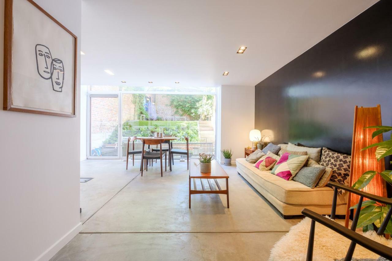 בריסל 1Bd Apartment With Garden Brugmann Area מראה חיצוני תמונה